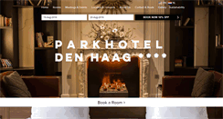 Desktop Screenshot of parkhoteldenhaag.nl